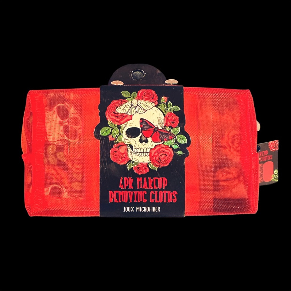 [ 2 FOR $25 ] 💀 MAKEUP REMOVING CLOTHS PACK OF 4